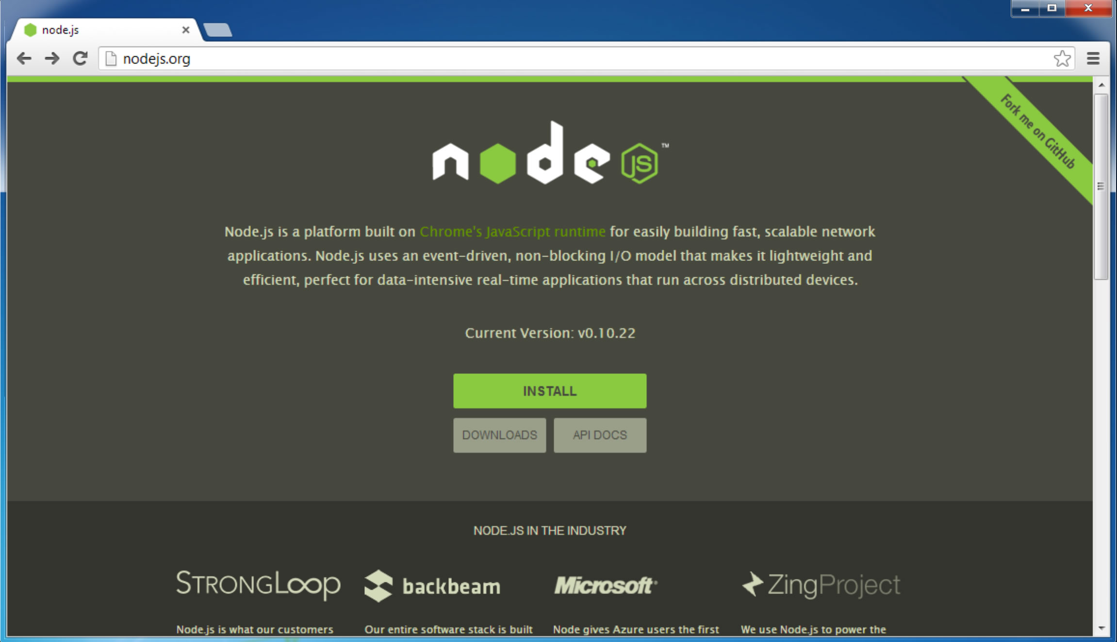 conda install nodejs